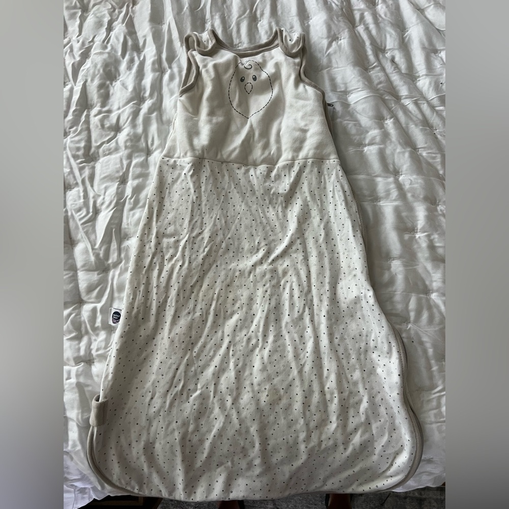 Nested Bean Zen Sack in Cream with Star Pattern